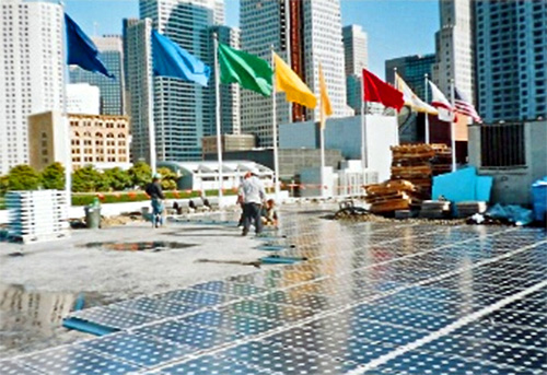 Solar Electric Installation for Moscone Center, San Francisco