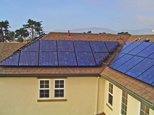 Solar Electric Installation for a home in Half Moon Bay