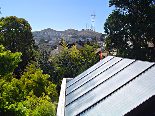 Solar Thermal Installation for a home in Bayview